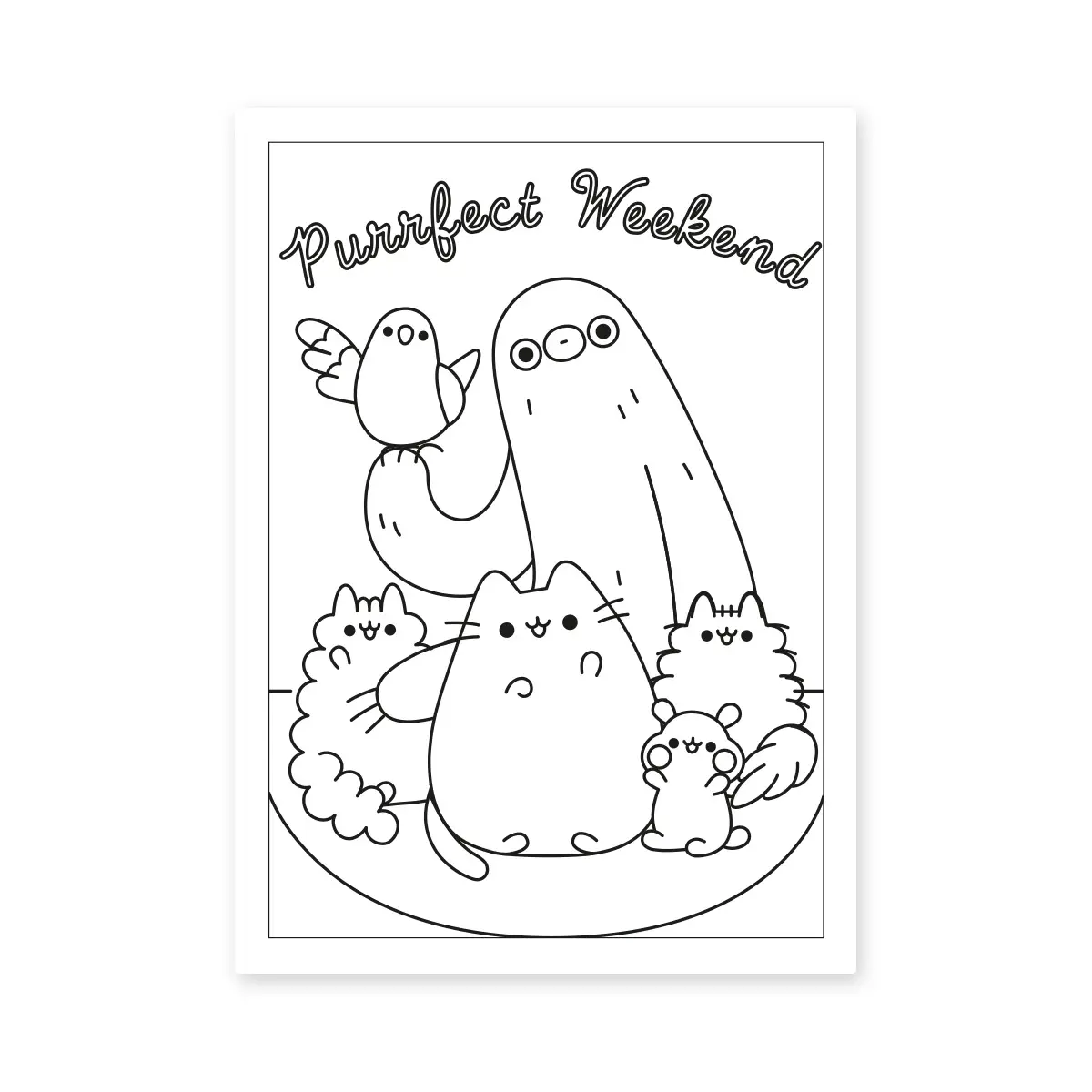 Розмальовка А4 "Pusheen" 12 стор., Yes, 742918 2