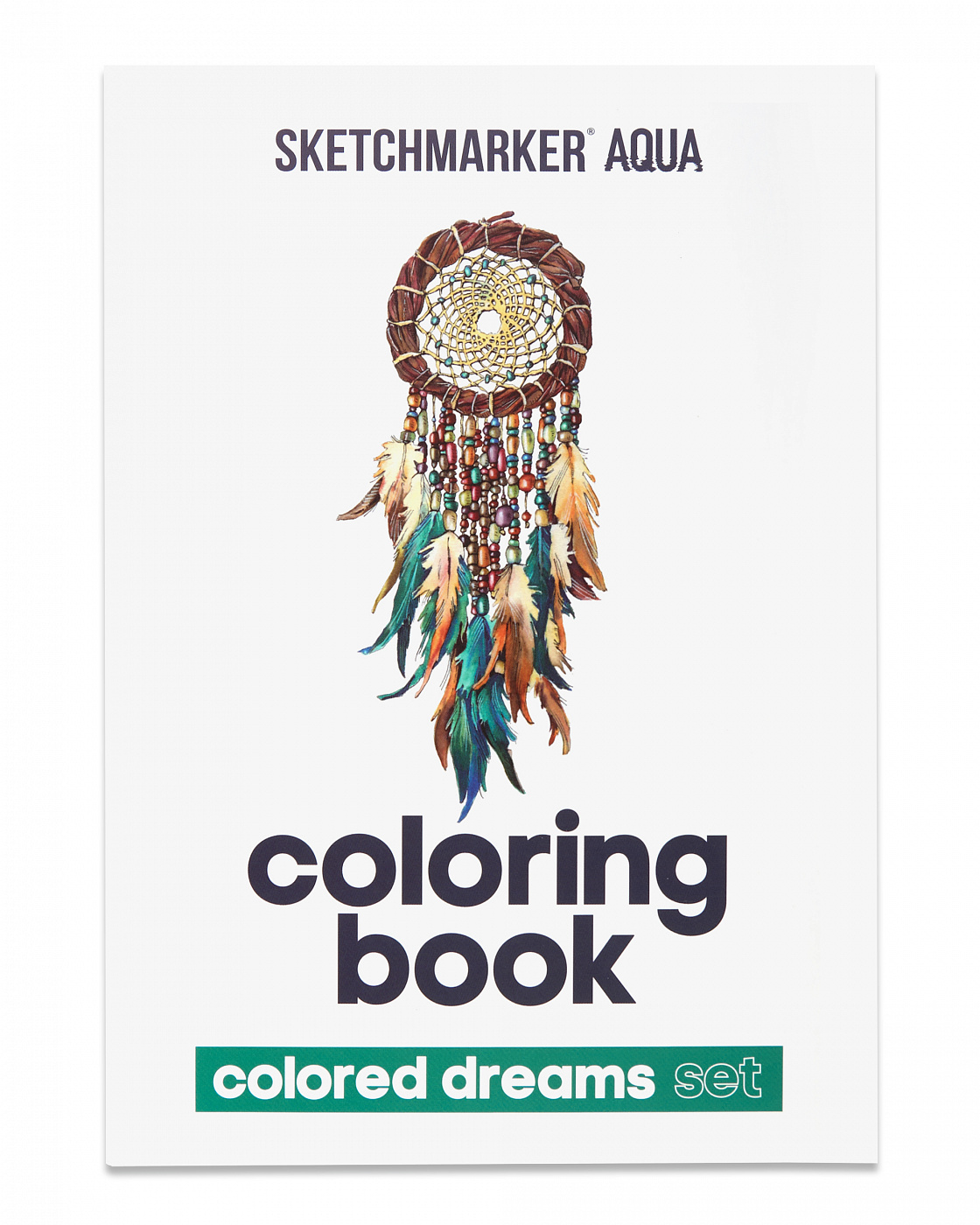 Розмальовка акварельна SKETCHMARKER А5 10 арк. "Colored Dreams", SMCB-COLDR