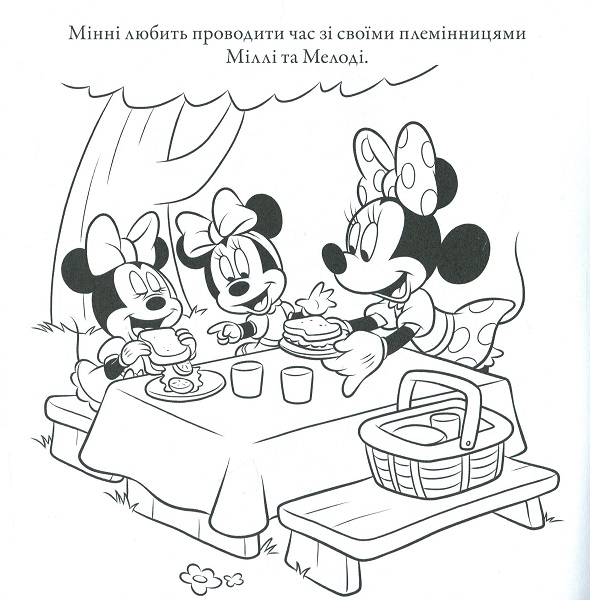 Розмальовка кишенькова "Мінні" (у) (6429) 1