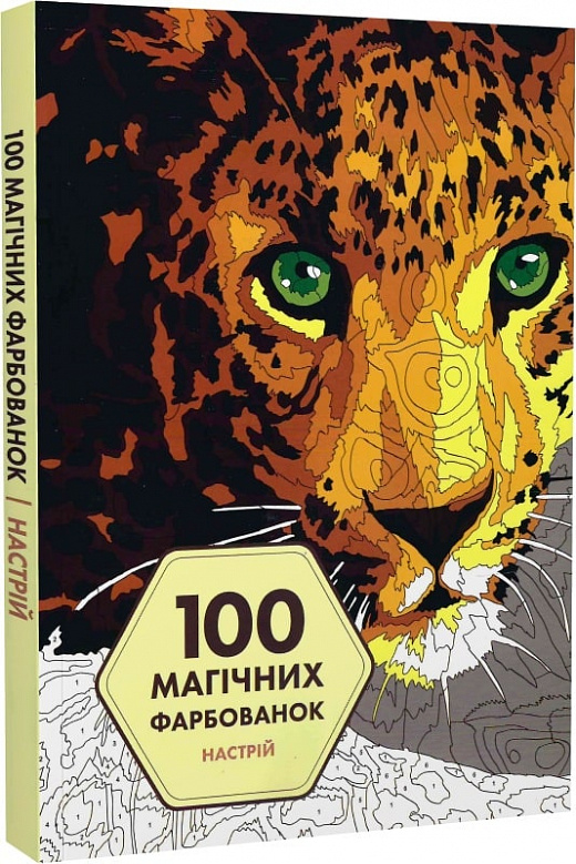 Книга для дозвілля. 100 магічних фарбованок. Настрій (у) (3441)