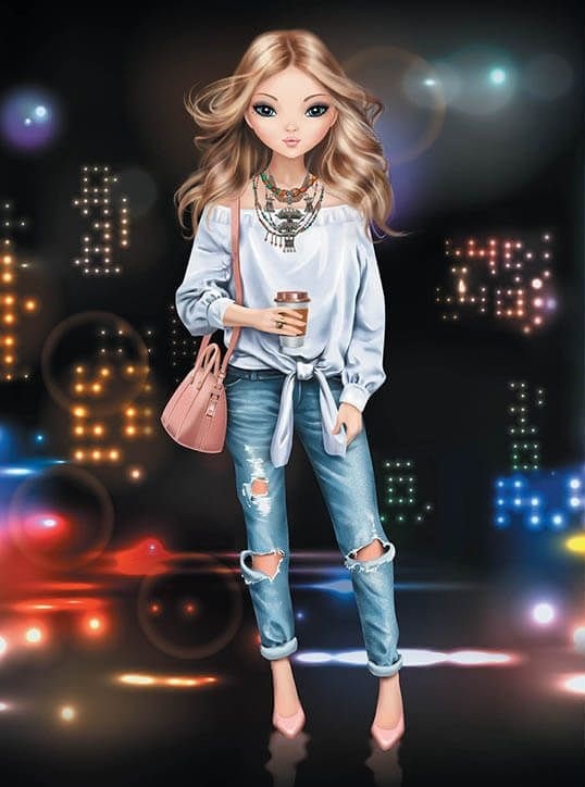 Книга для творчості. Подарунок своїми руками: Super Model. Fashion style (у) (9742) 1