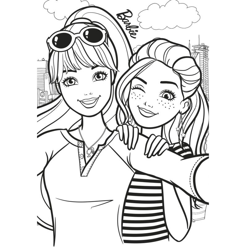 Раскраска А4 1В "Barbie 6", 12 стр. 741738 1