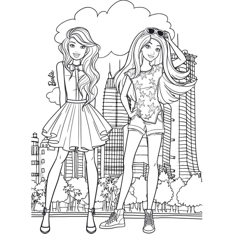 Раскраска А4 1В "Barbie 6", 12 стр. 741738 2