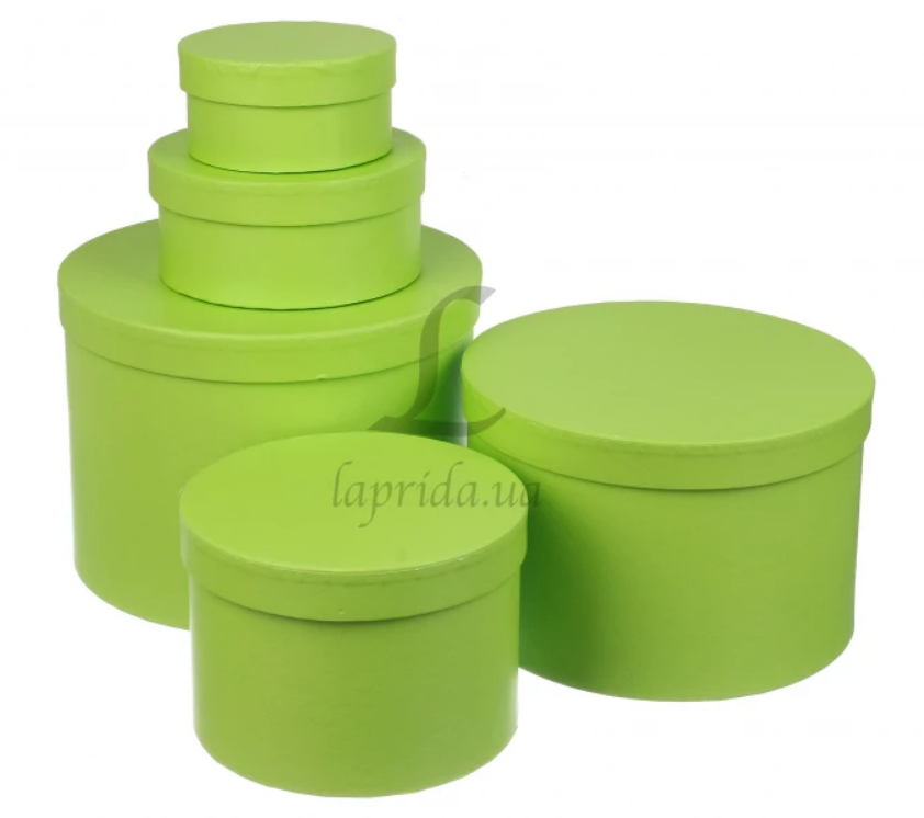Подарункова коробка №4 кругла, W769905