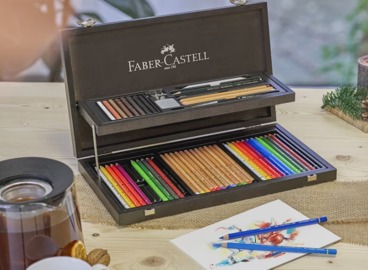 Набір акварельних олівців ART&GRAFIC Collection 3*12 кол., в дерев., коробці, 110084 Faber-Castell 1