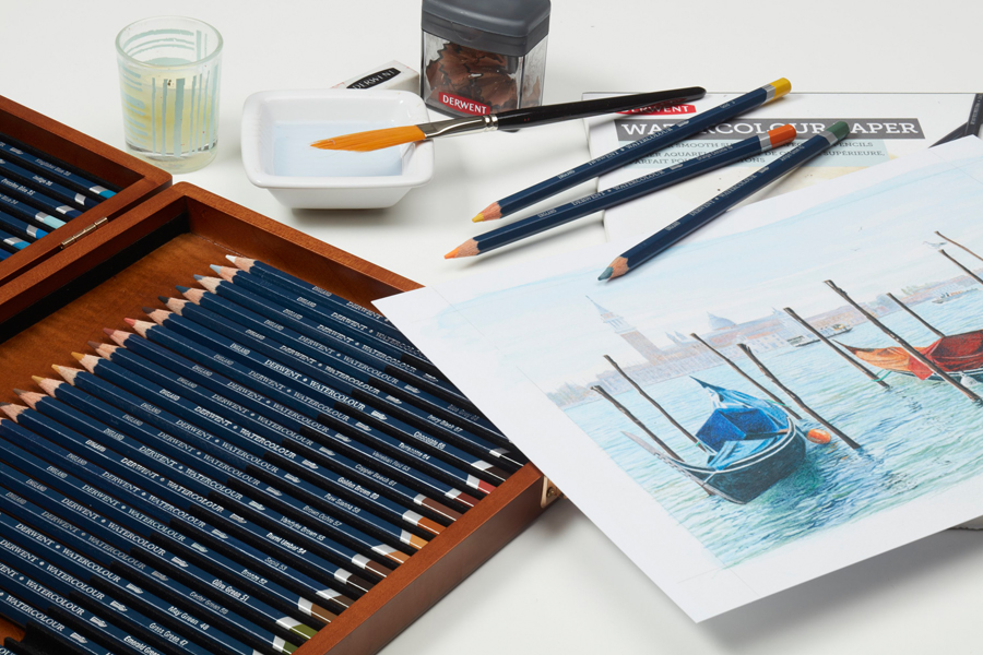 Набор материалов для акварели "WaterColour Collection" 24 пред. метал. коробка, ассорти, D-0700304 3