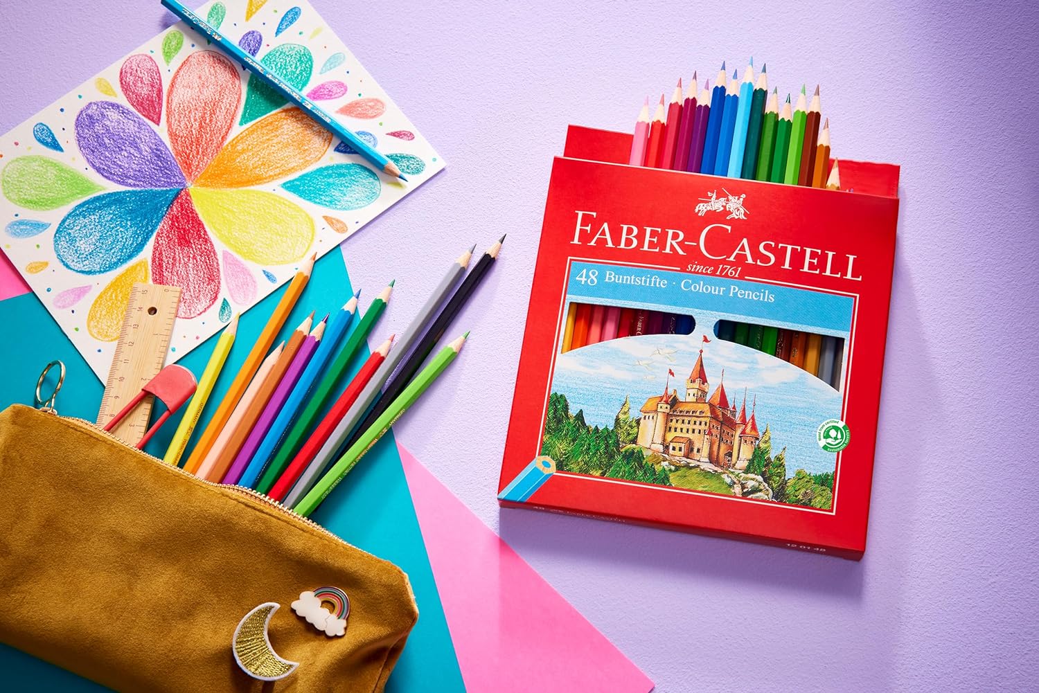 Олівці 48 кол.  120148, Faber-Castell 2