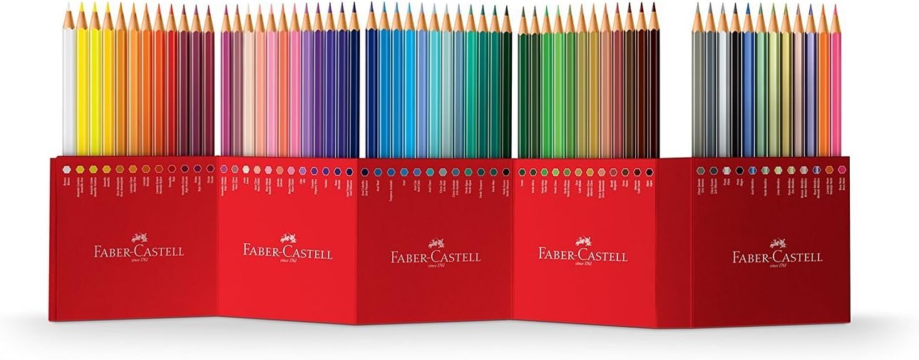 Олівці 60 кол. картон. коробка, 111260, Faber-Castell