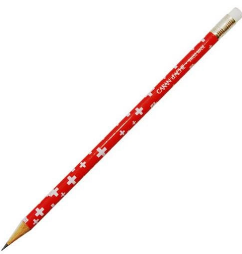 Набор карандашей Caran d`Ache Totally Swiss Флаг НВ, 4 шт., 342.372 1
