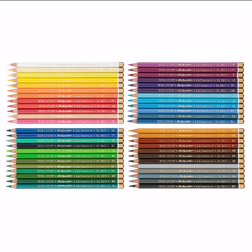 Карандаши 48 цв. Poycolor retro, художественные 3826, KIN, 34081 2