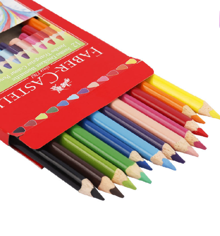 Карандаши 12 цв. Jumbo трёхгранные, 116501 Faber-Castell, 14725 1