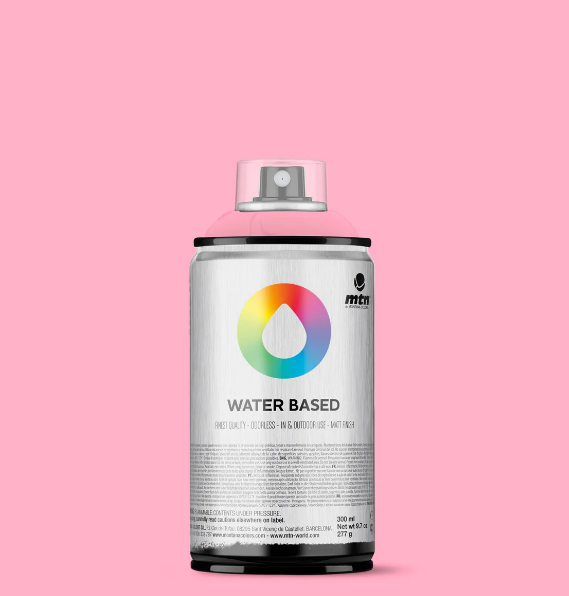Аэрозольная краска MTN WB-323 300 мл Quinacridone Rose Light EX019W0323M