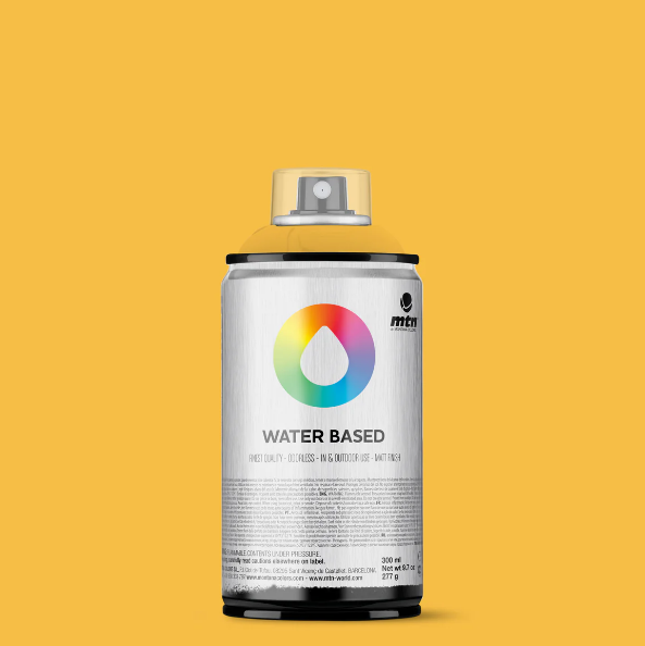 Аерозольна фарба MTN WB-177 300 мл Azo Yellow Deep, EX019W0177M