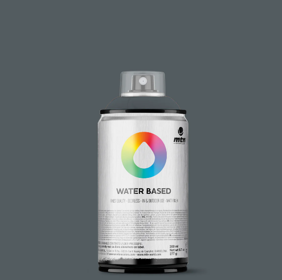 Аерозольна фарба MTN WB-263 300 мл Neutral Grey Deep, EX019W0263M