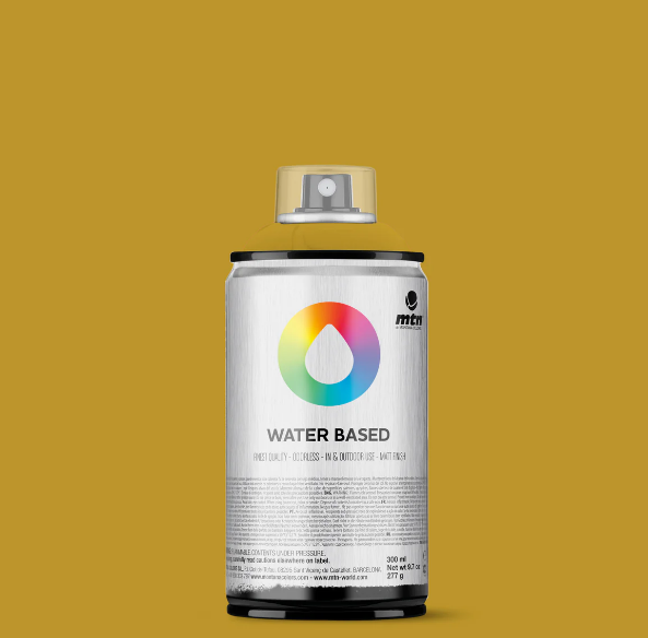 Аерозольна фарба MTN WB-264 300 мл Yellow Ochre, EX019W0264M