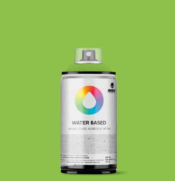 Аерозольна фарба MTN WB-34 300 мл Brilliant Light Green, EX019W0034M