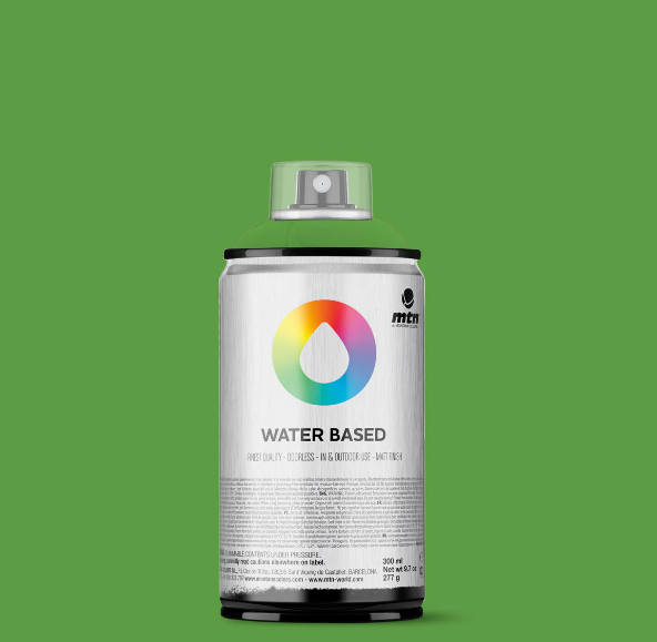Аерозольна фарба MTN WB-6018 300 мл Brilliant Green, EX019W6018M