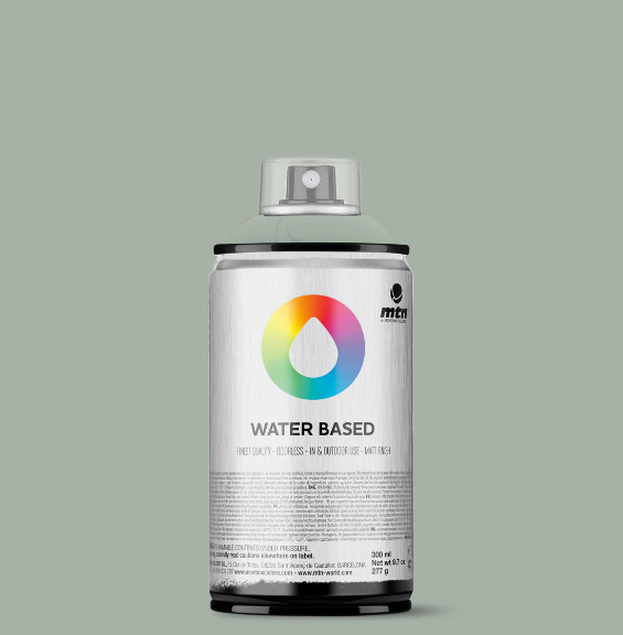 Аерозольна фарба MTN WB-7047 300 мл Neutral Grey Light, EX019W7047M