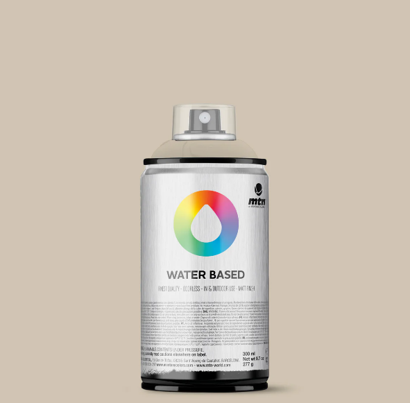 Аерозольна фарба MTN WB-302 300 мл Warm Grey Light, EX019W0302M