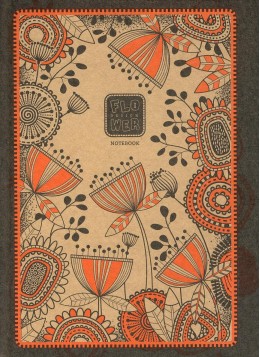Блокнот крафт 7БЦ, 143*197 мм, 80 л, линия, БК125 (3843) 2