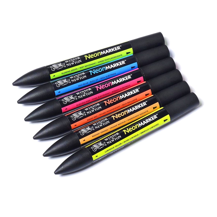 Набір маркерів Letraset "Neonmarker" 6 шт., 0290038 2
