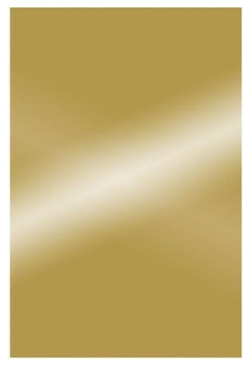 Бумага для дизайна А4 130г/м 21*29,7 золотистый блестящий №66 Folia
