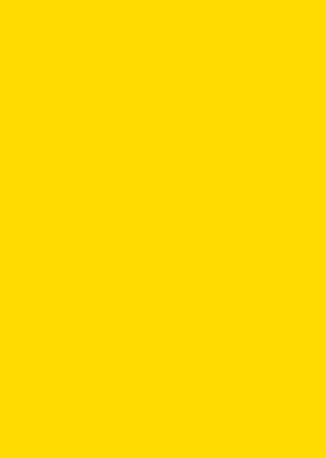 Бумага для дизайна В2 130г/м 50*70 жёлтый №14 Folia