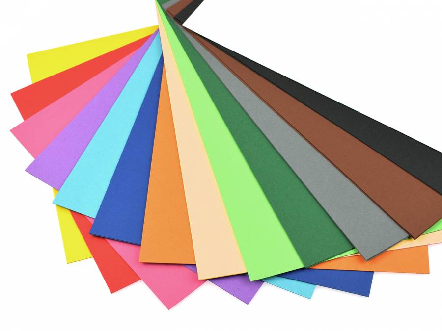 Папір д/дизайну Fotokarton В2 50*70 см 300 г/м2, теракотовий №76 Folia 1
