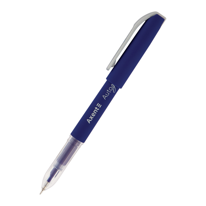 Ручка гелева 0,5 мм Autographe, синя AG1007 Axent 1