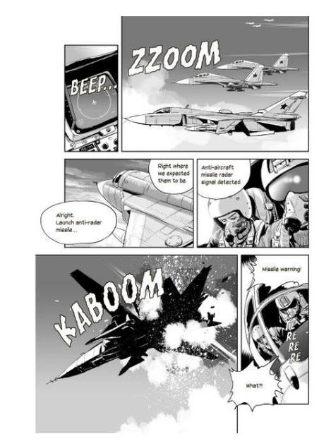 Книга комикс "Манга. Art: The Ghost of Kyiv. Matsuda HI" (а) (9346) 1