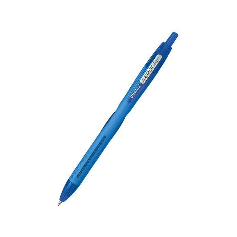 Ручка кулькова автом. Aerogrip, синя, UX-136-02 1