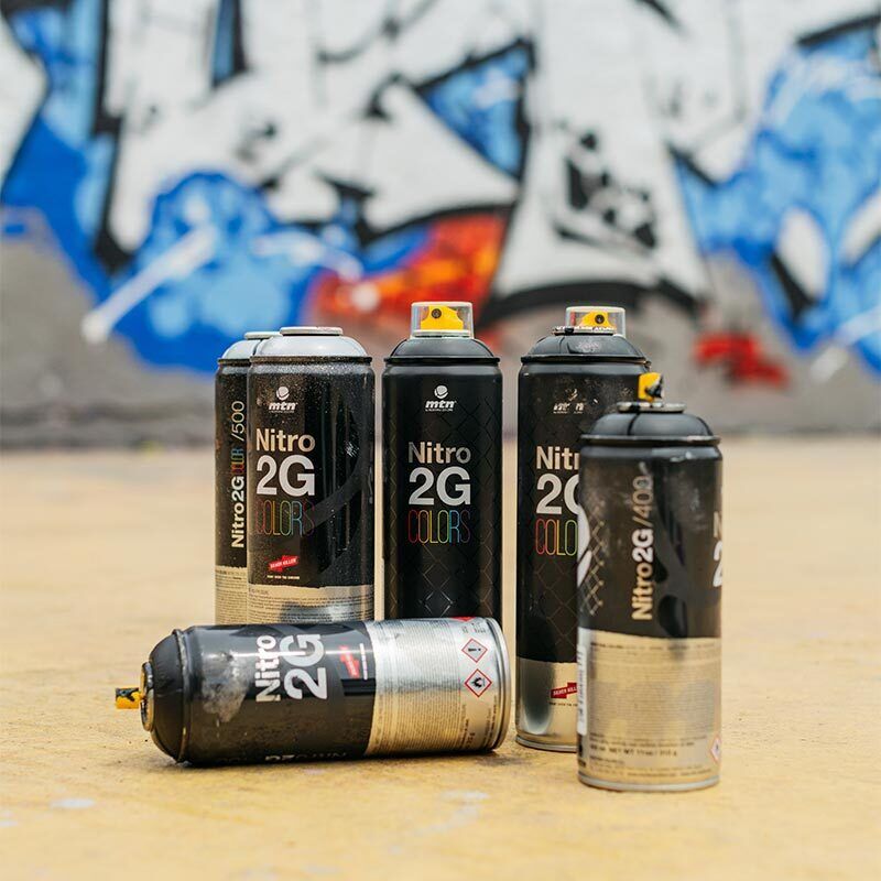 Аэрозольная краска матовая MTN 2G Colors R-5013 500 мл Navy Blue, EX015A5013M 3