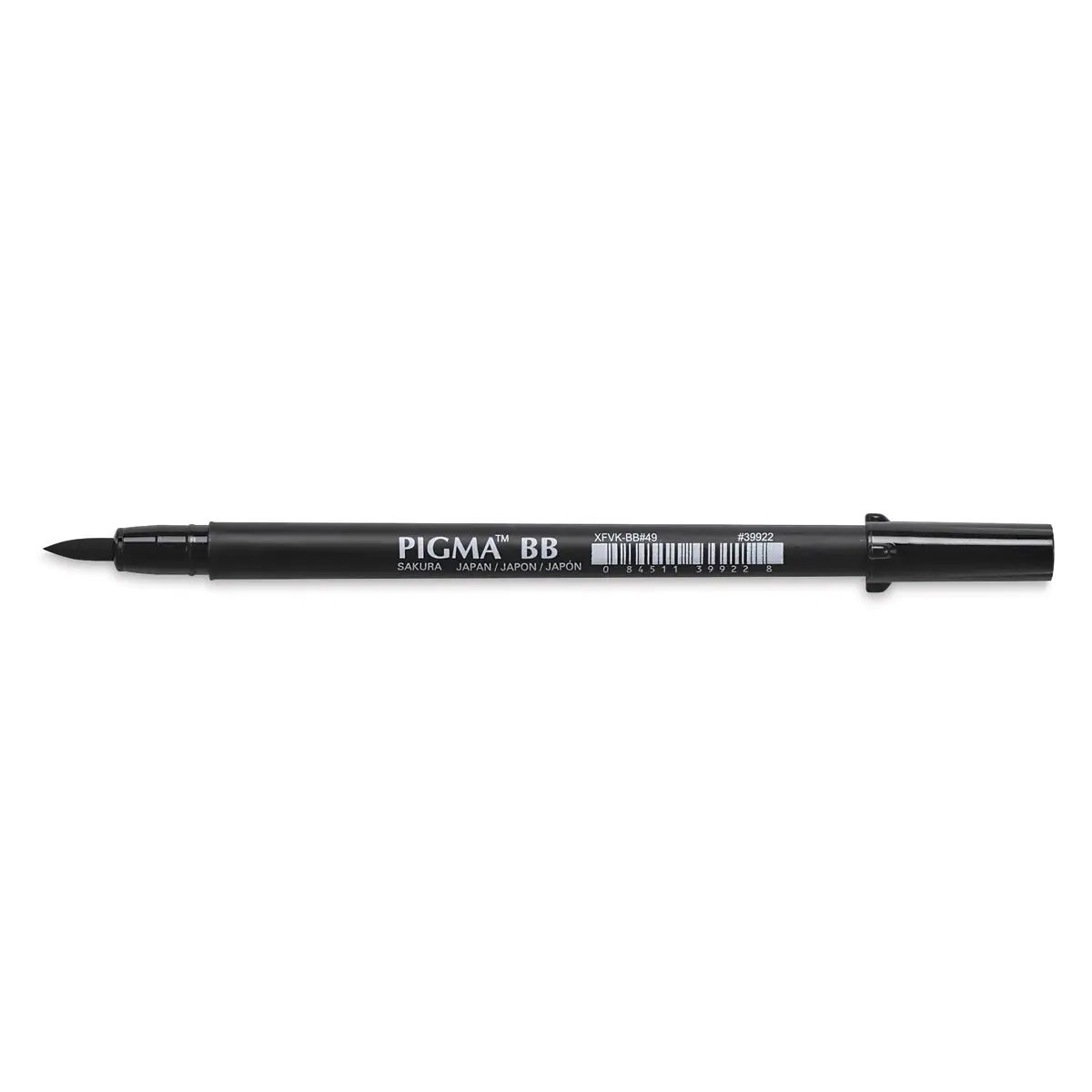 Лінер-ручка Pigma Pen Brush BB, Чорний, Sakura 1