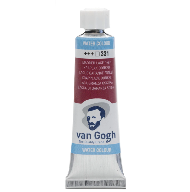 Краска акварельная Van Gogh 331 Маринованный красный темный 10 мл Royal Talens