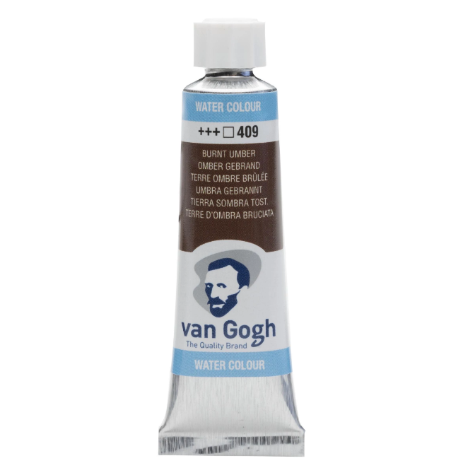 Краска акварельная Van Gogh 331 Умбра жженая 10 мл Royal Talens