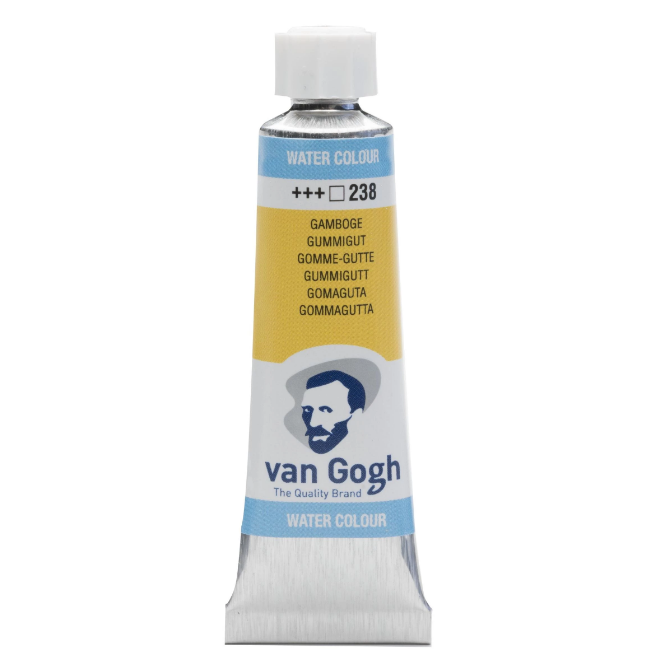 Краска акварельная Van Gogh 234, Гуммигут, туба 10 мл, Royal Talens