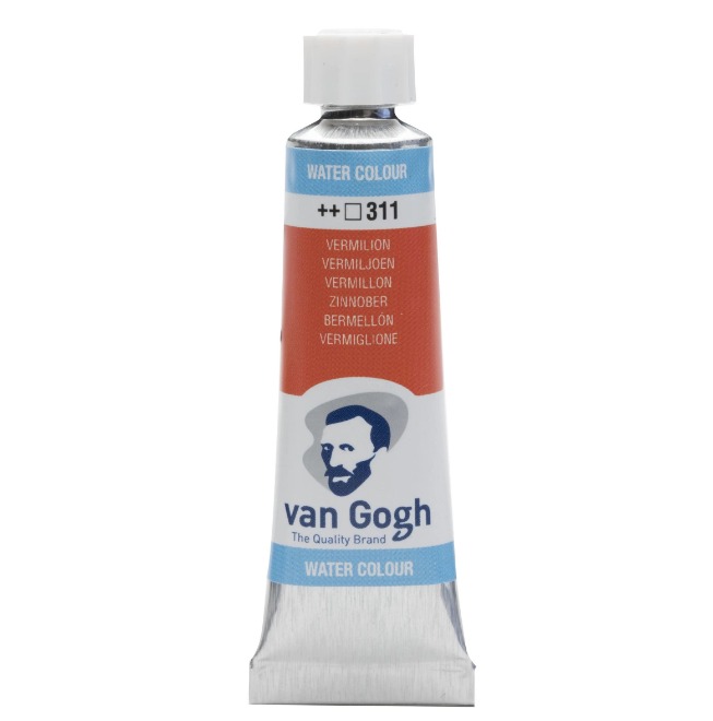 Краска акварельная Van Gogh 311, Киновар, туба 10 мл, Royal Talens