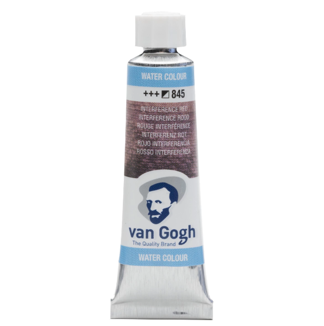 Фарба акварельна Van Gogh 845 Інтерферентний червоний, туба 10 мл, Royal Talens