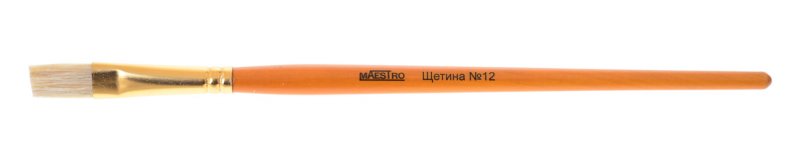 Пензлик "Maestro" щетина плос. №12, 310349