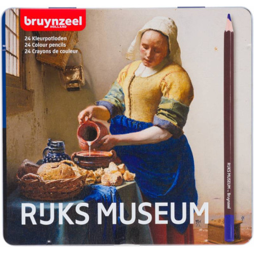 Набор цветных карандашей Dutch Masters, 24 шт, мет. коробка, 63012024 Bruynzeel