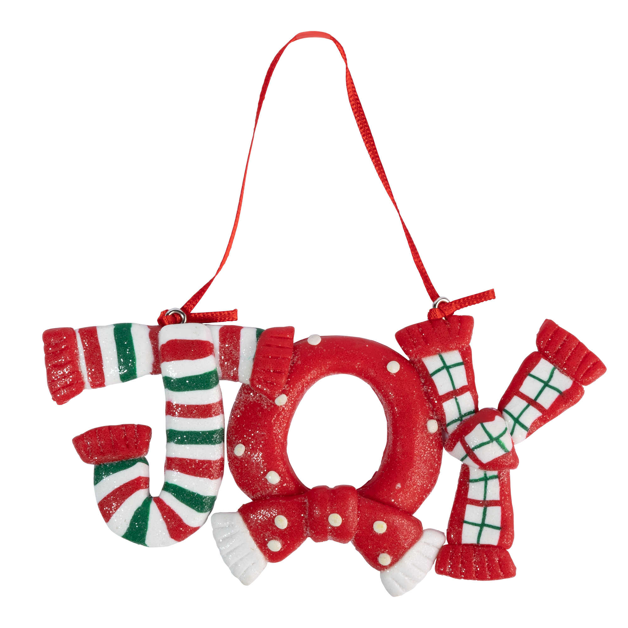 Подвеска новогодняя Надпись "Joy"/"Noel" 18 см (2 вида в ассорт.), 9767493