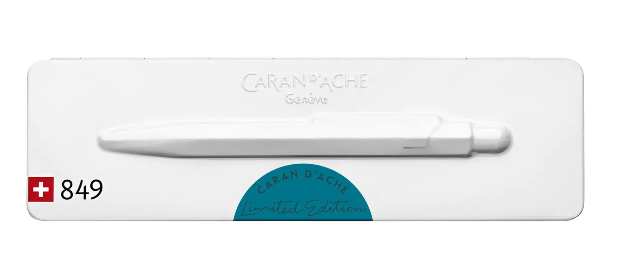 Ручка Caran d`Ache 849 Claim Your Style монохром Ментол + box, 849.569 4