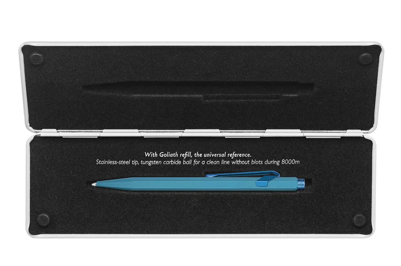 Ручка Caran d`Ache 849 Claim Your Style монохром Ментол + box, 849.569 5