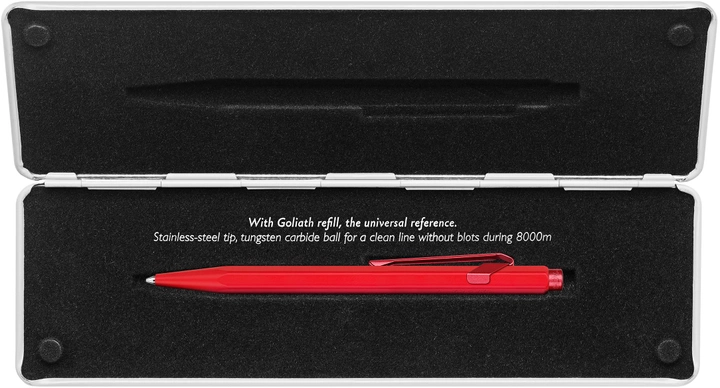 Ручка Caran d`Ache 849 Claim Your Style монохром Червона + box, 849.564 2