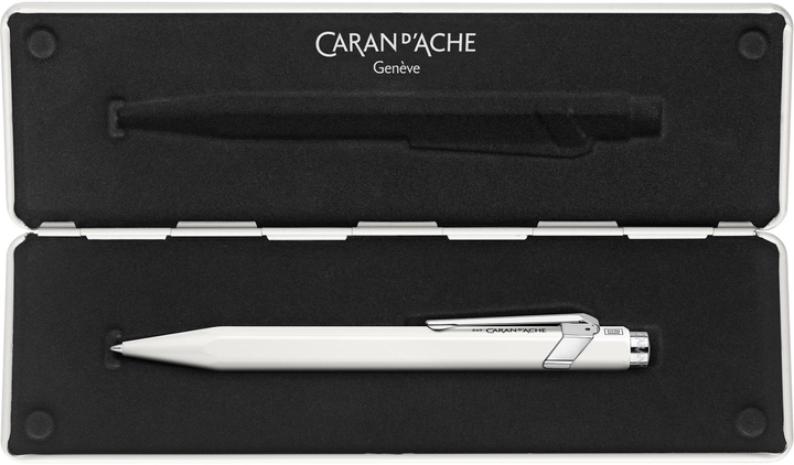 Ручка-ролер Caran d`Ache 849 Біла+box, 846.502 2
