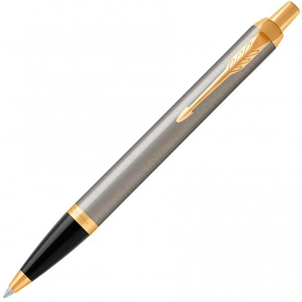 Ручка кульк. IM Brushed Metal позол. Parker, 22 232 1