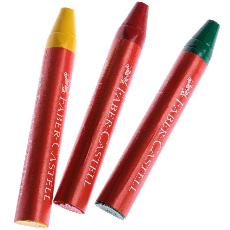 Крейда воскова 12 кол. тригранна, 120010 Faber-Castell 3