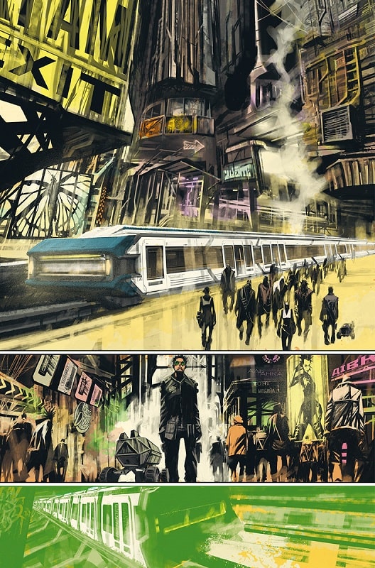 Книга комікс "Cyberpunk 2077. Твій Голос. Мотика А., Бляха А., Жежель Д." (у) (2406) 4