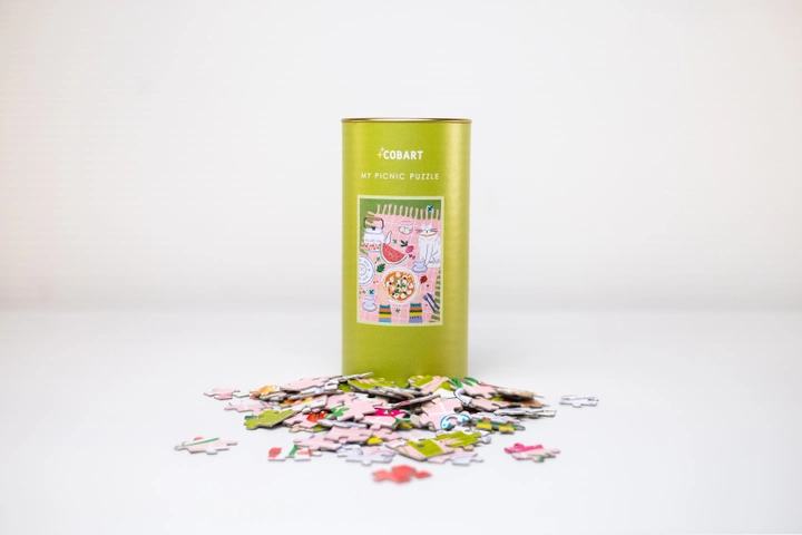 Пазл "My Picnic Puzzle" у тубусі, 300 деталей, 10003 2