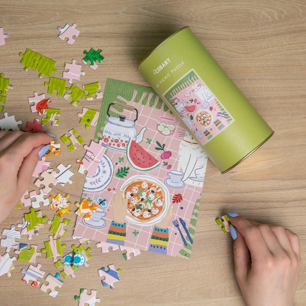 Пазл "My Picnic Puzzle" у тубусі, 300 деталей, 10003 3